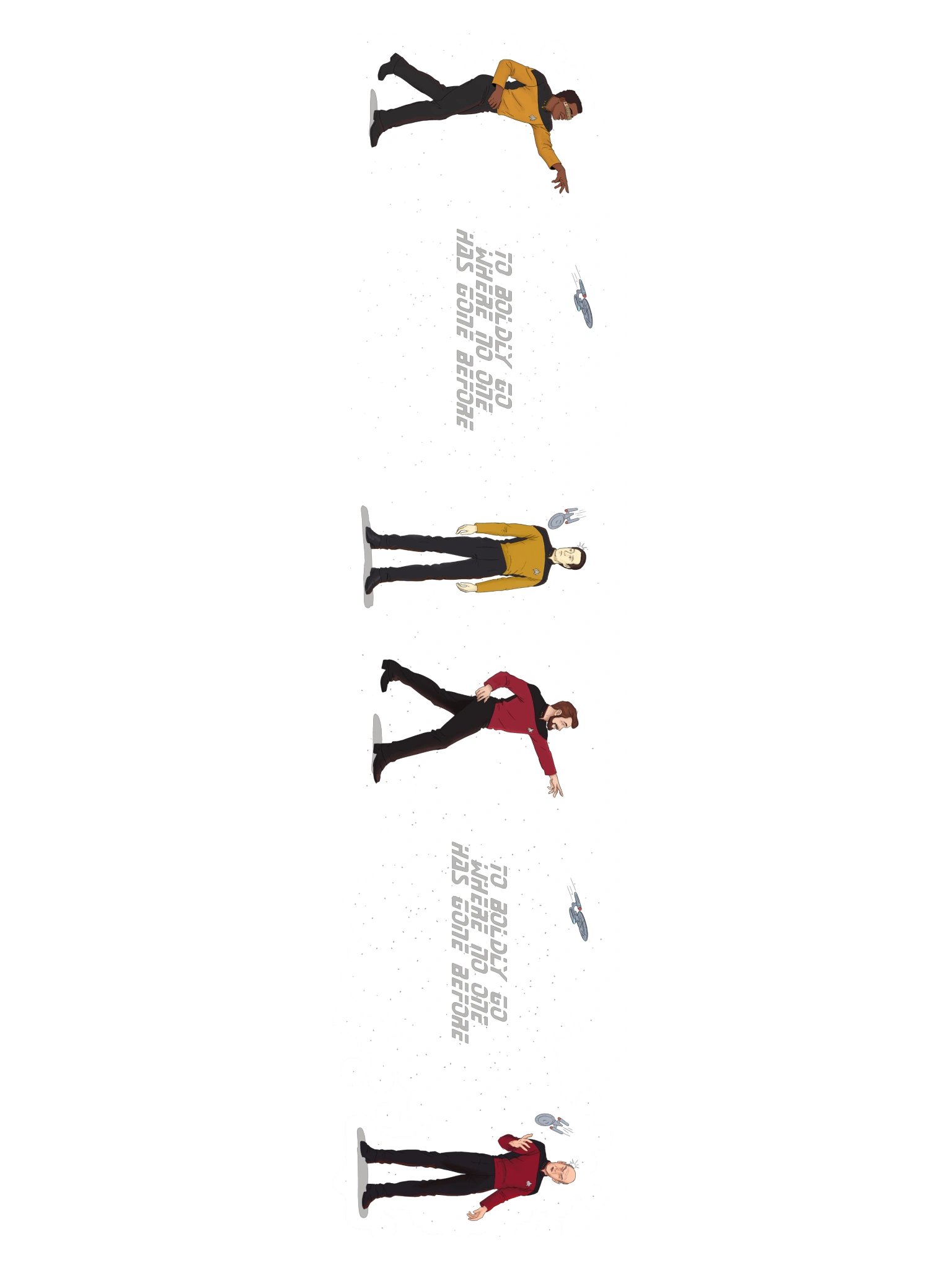 Reckless Landing - White Text product image (3)