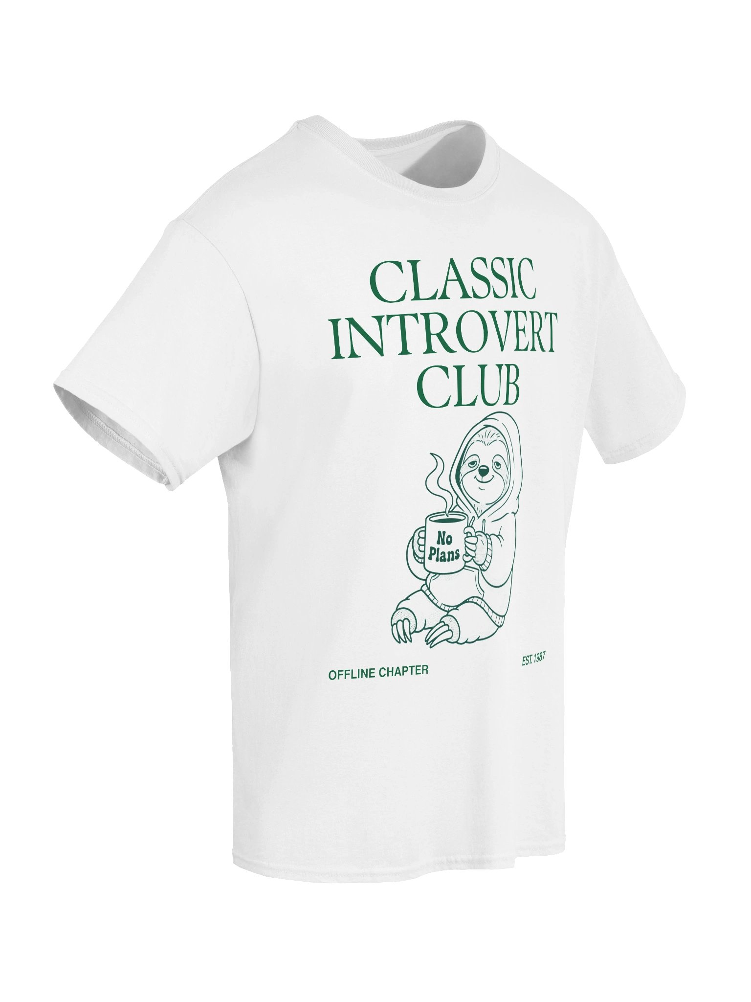 Classic Introvert Club unisex T-Shirt product image (3)