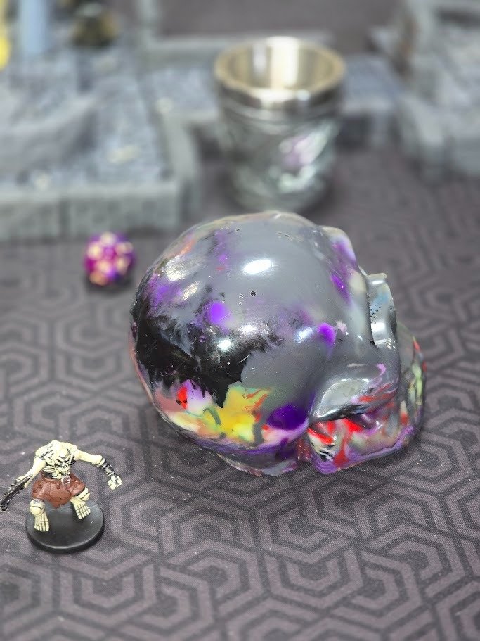 Skull PLA Large - Gray, Black and mixed colors product image (1)