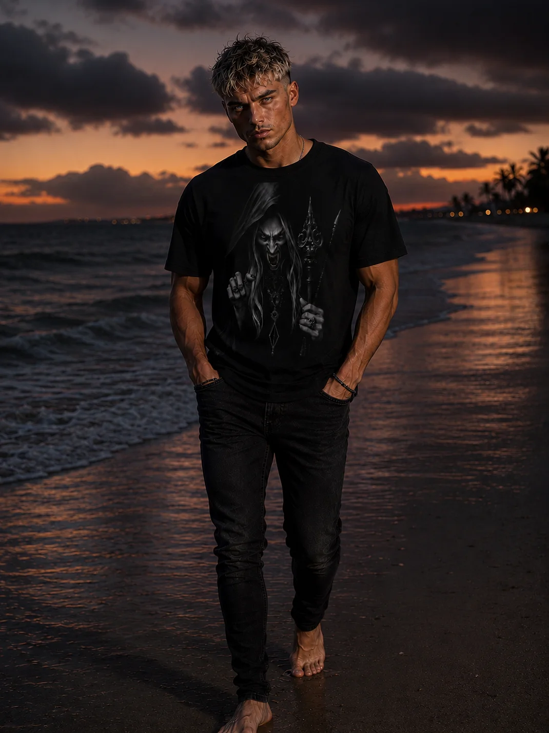 Eris' Vengeful Glare of Devastation Graphic T-Shirt - Mythological t-shirts product image (1)
