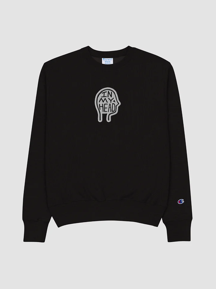 In My Head (bubble design) embroidered Champion Crewneck product image (1)