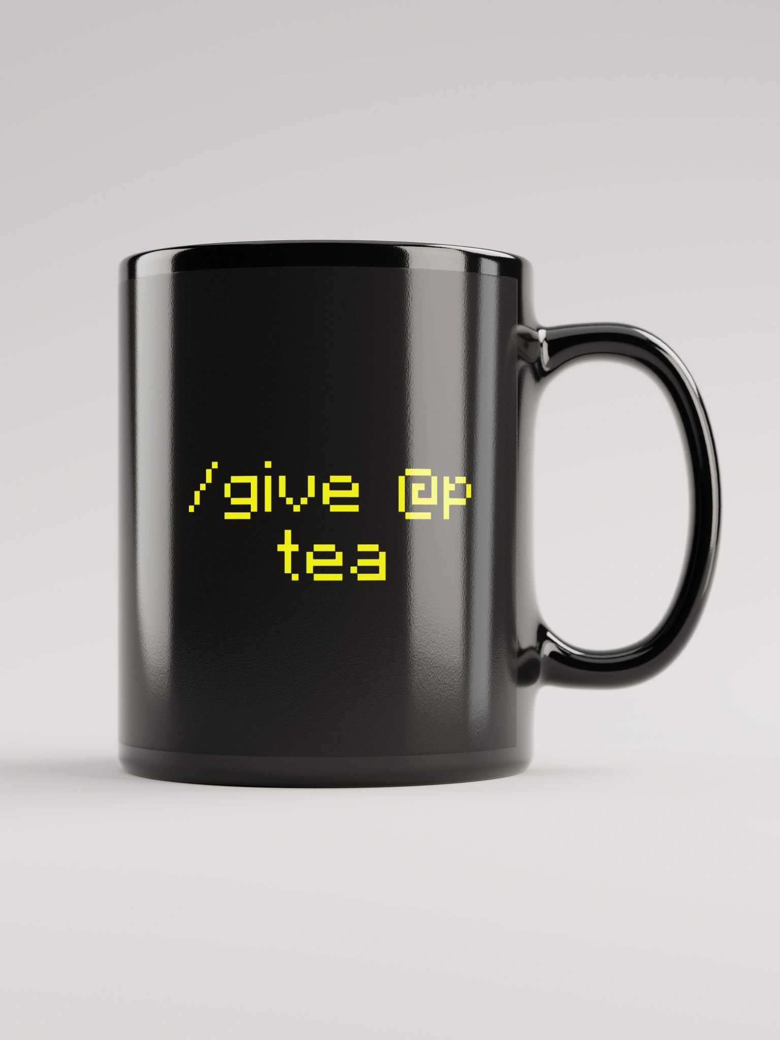 Black Mug - Give Player Tea product image (1)