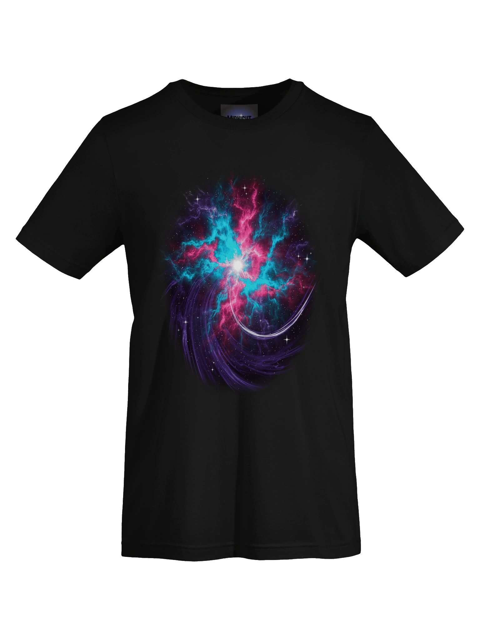 Midnight Veil — Crescent Nebula Tee product image (5)