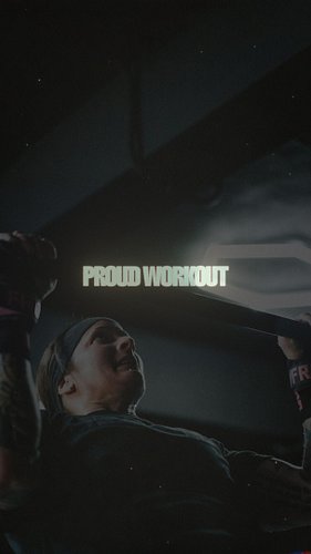 PROUD WORKOUT