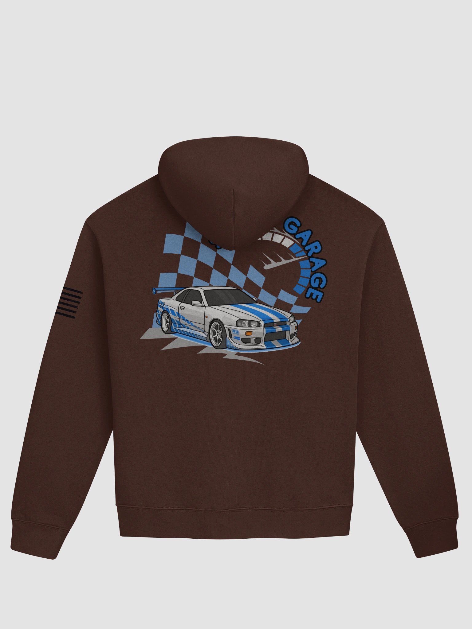 R34 Skyline Sober Garage CO Hoodie product image (14)