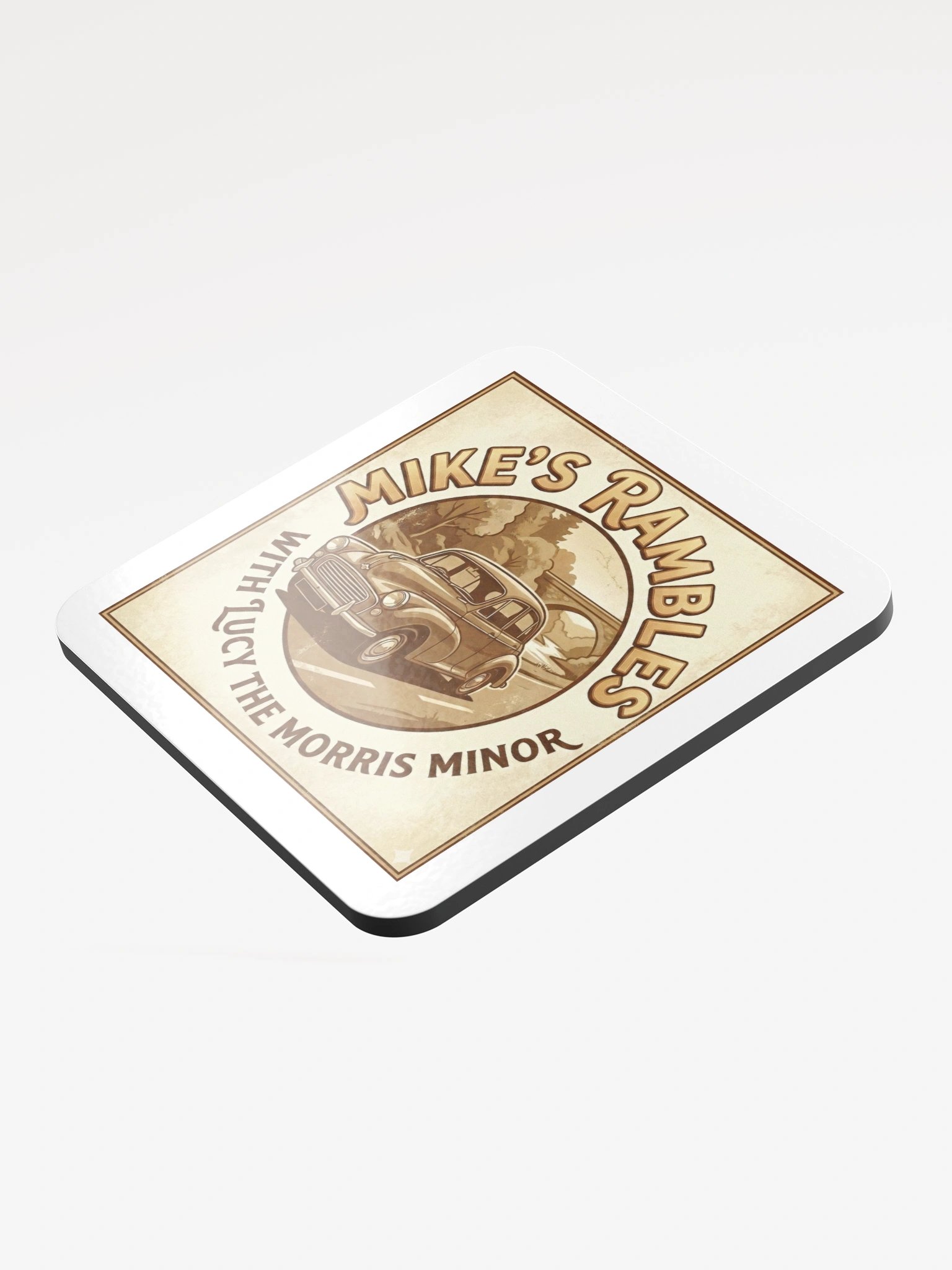 Mike's Rambles Cork Coaster product image (3)