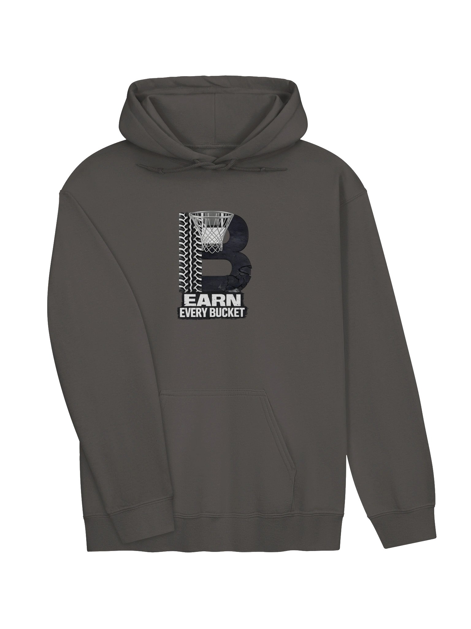 Blacktop Brand Earn Every Bucket Basketball Hoodie product image (3)