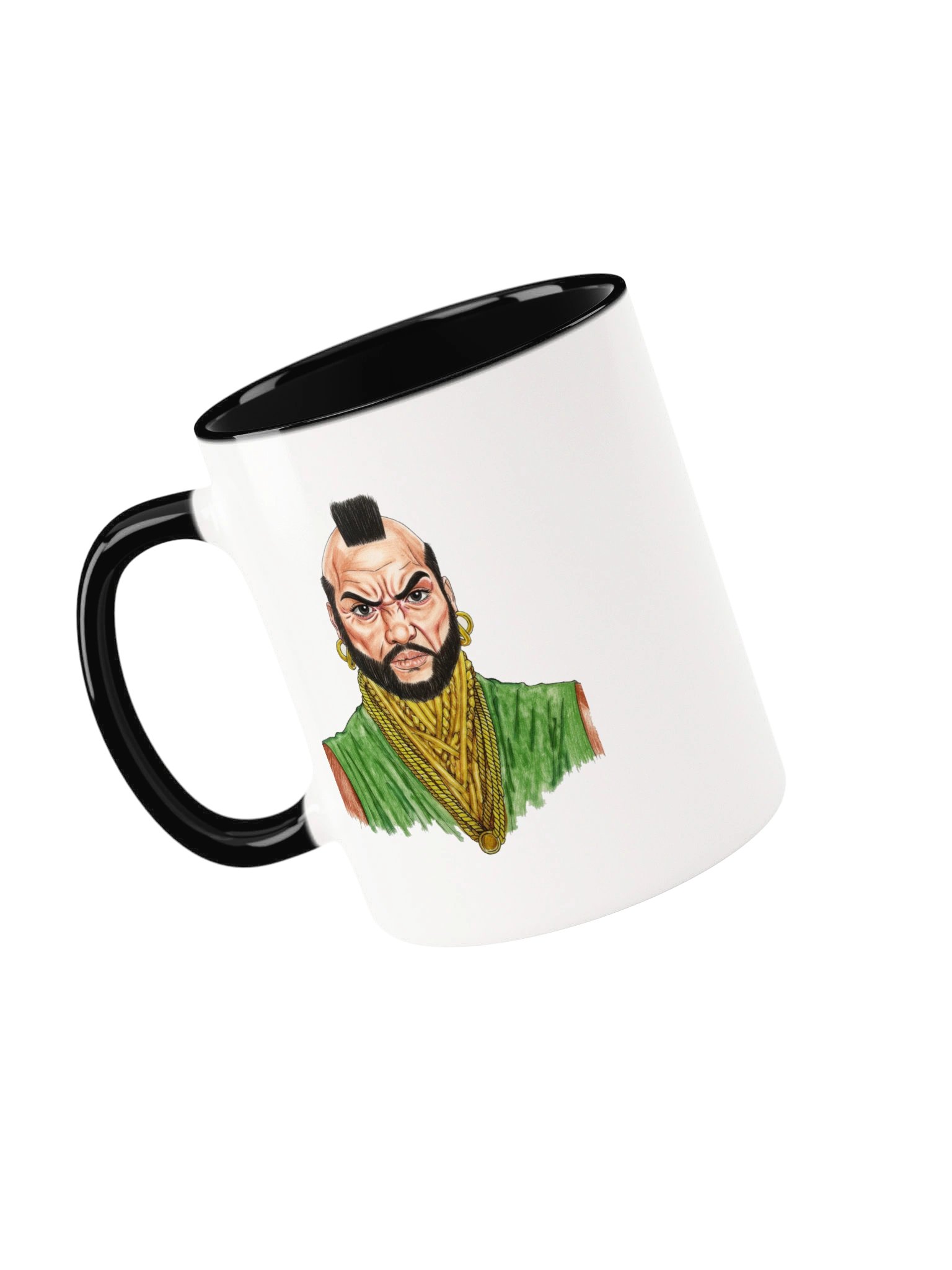Gold Chains & Attitude — Character Portrait Mug product image (6)