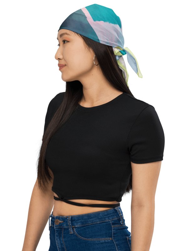 Playful Abstract Art Print Bandana product image (10)