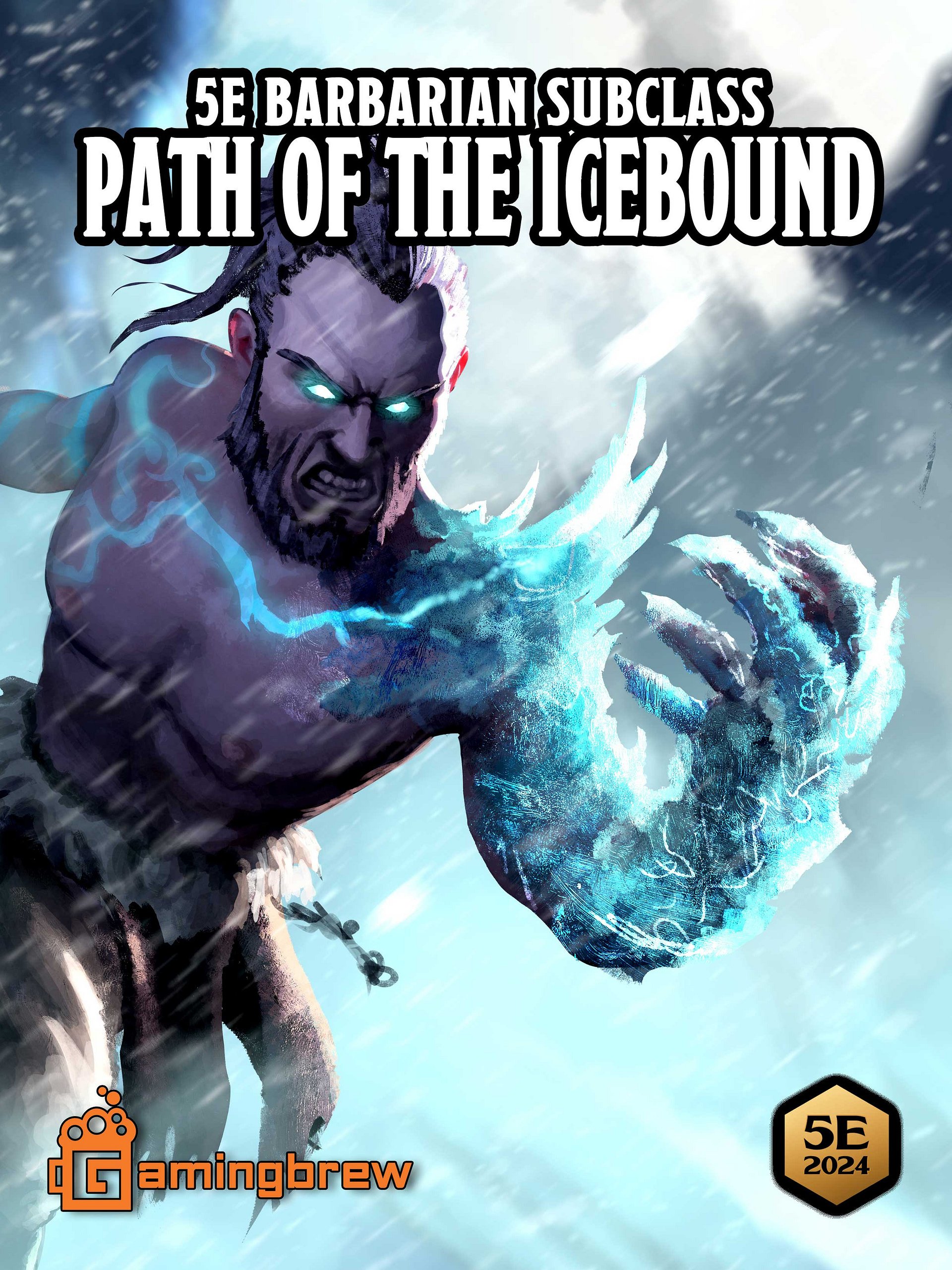 Path of the Icebound | 5.5E Barbarian Subclass product image (1)