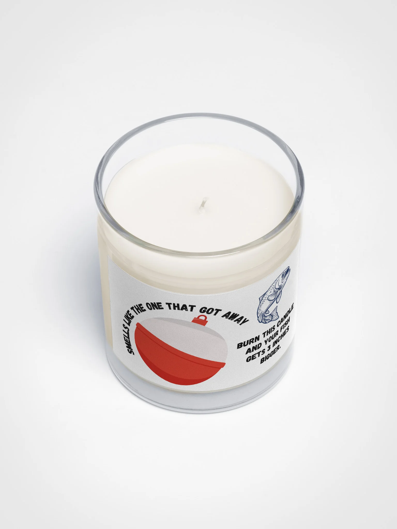 Fish Story Candle – Funny Fishing Gift | Northern Adventure Soy Candle product image (3)
