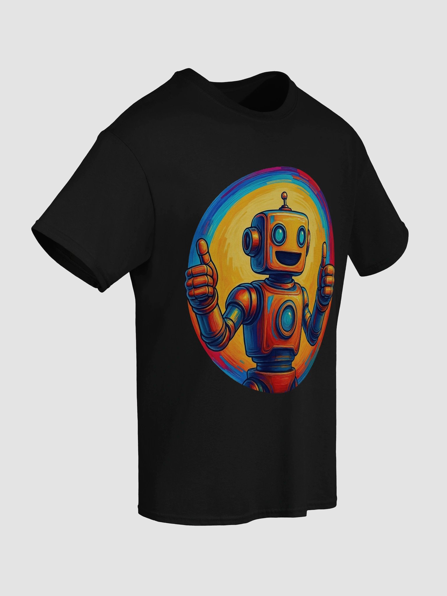 Robot Thumbs-Up, value t-shirt product image (20)
