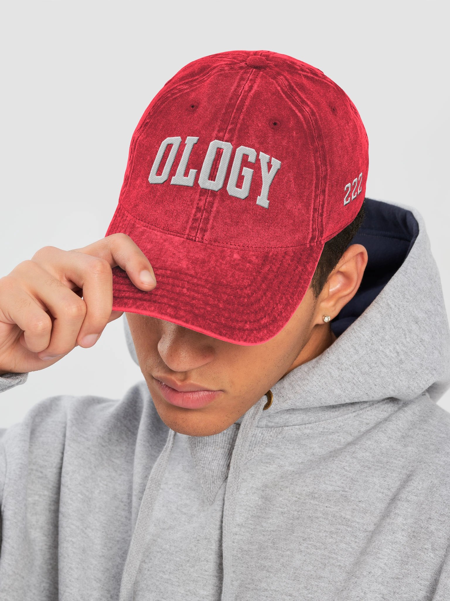 222 Trust The Signs Cap Red product image (7)