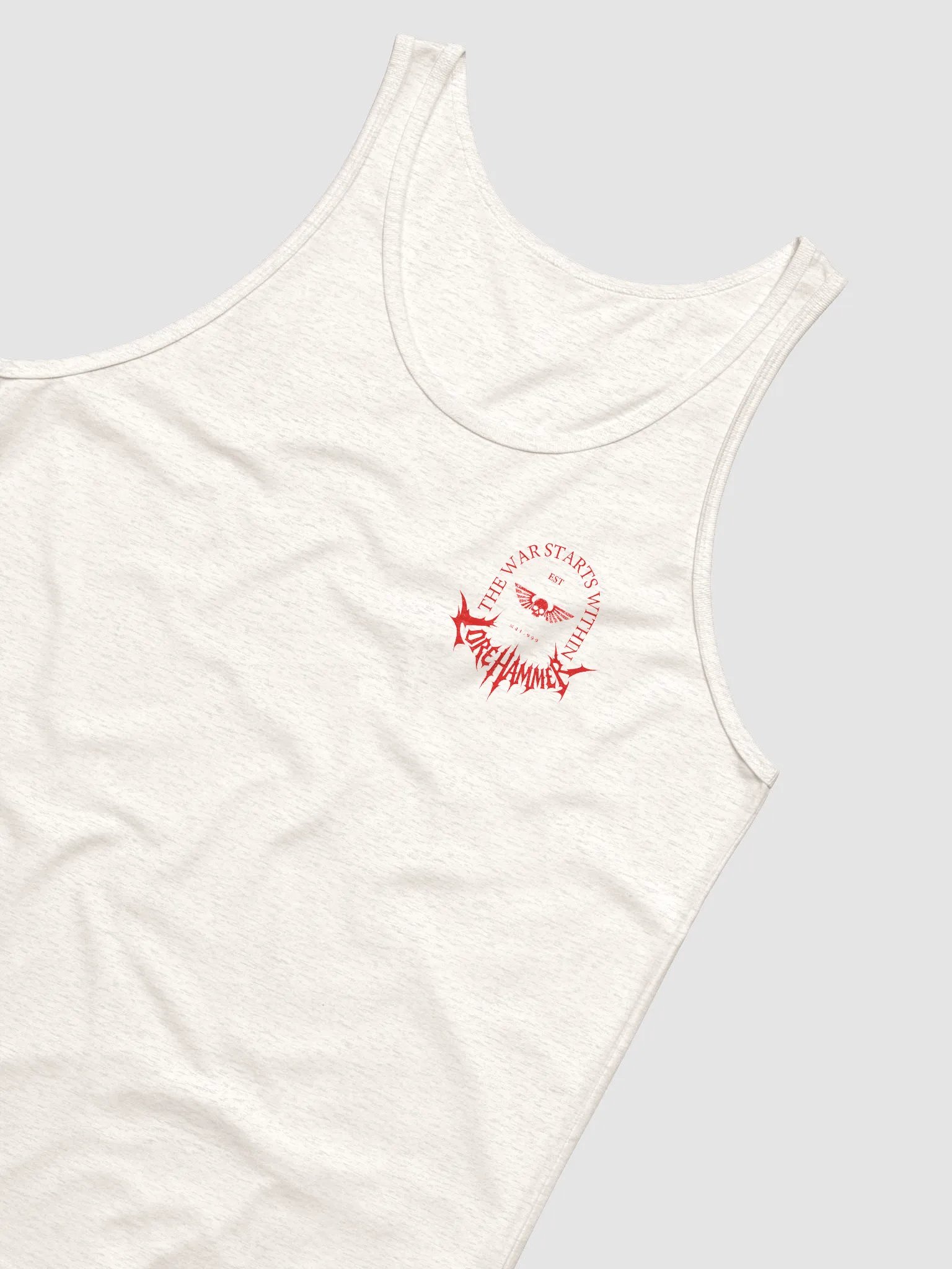 WAR WITHIN DELUXE MENS GYM TANK - LIGHT product image (6)