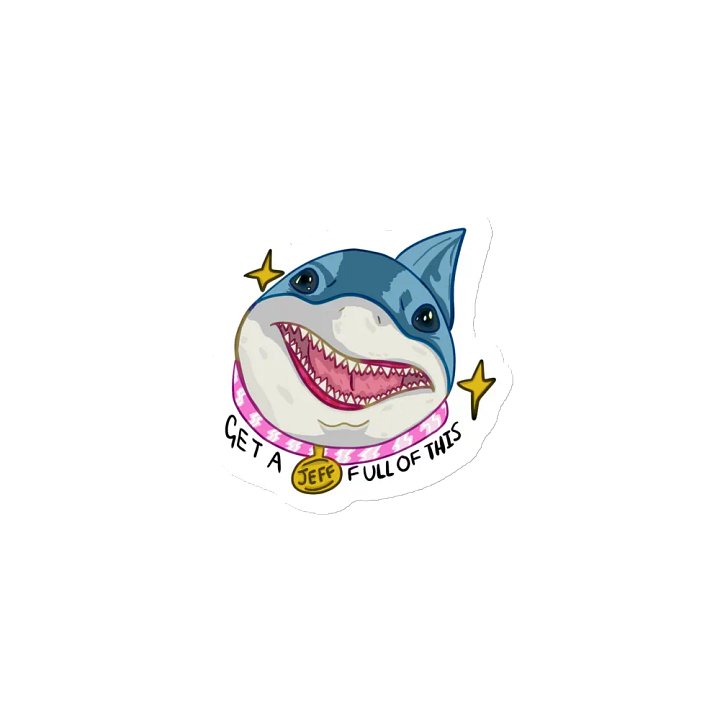 Jeff the Landshark Die-Cut Magnets product image (1)