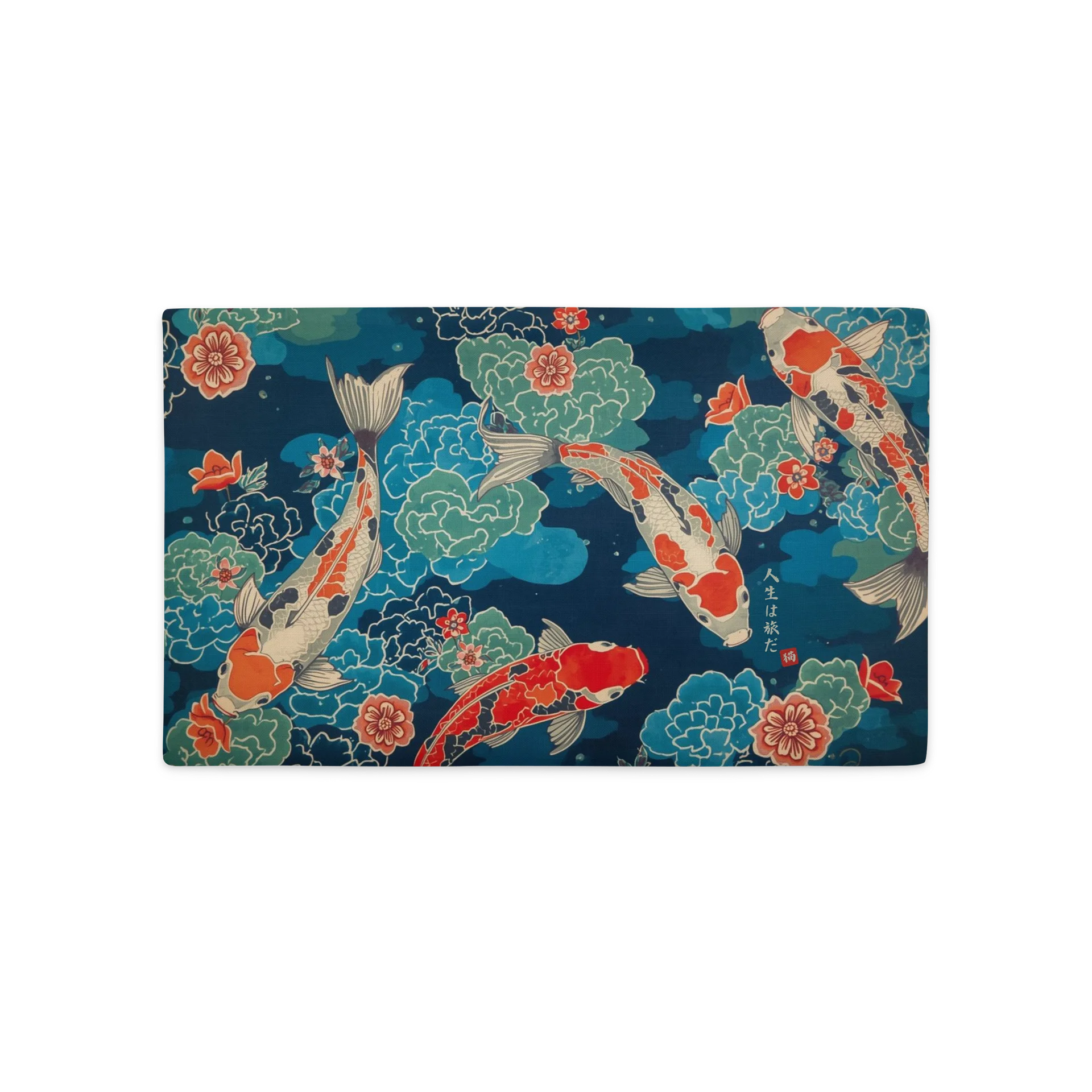 Koi Journey Cushion Cover product image (5)