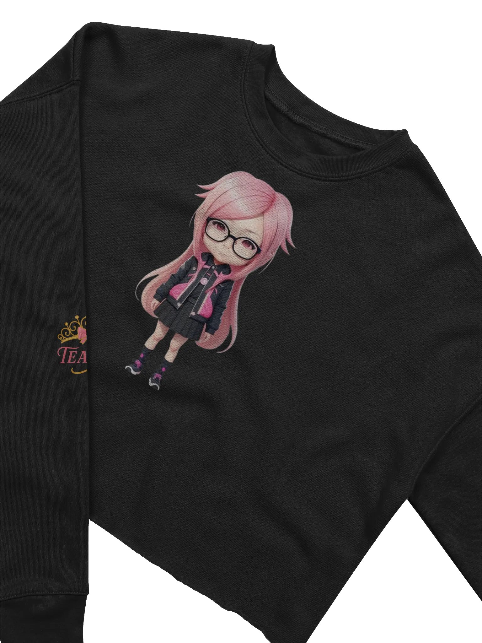 (PINK CHIBI) K Crop Sweatshirt product image (3)