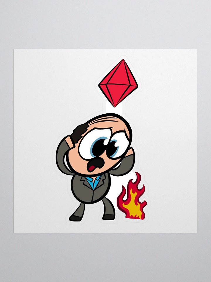 Lil' GluFriends Basil Sticker product image (1)