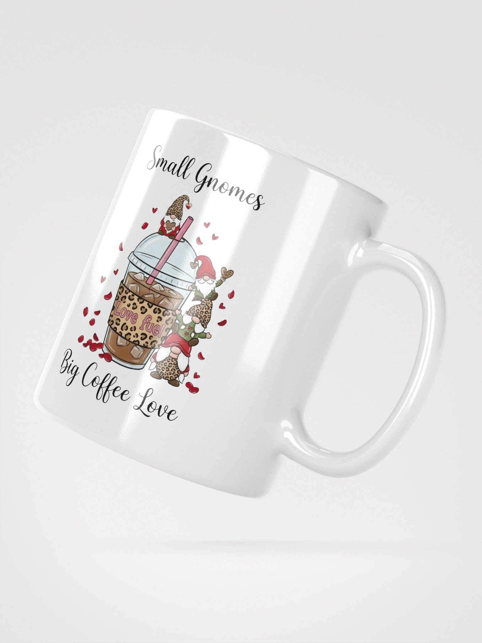 Valentine Small Gnome Big Coffee Love Mug product image (3)