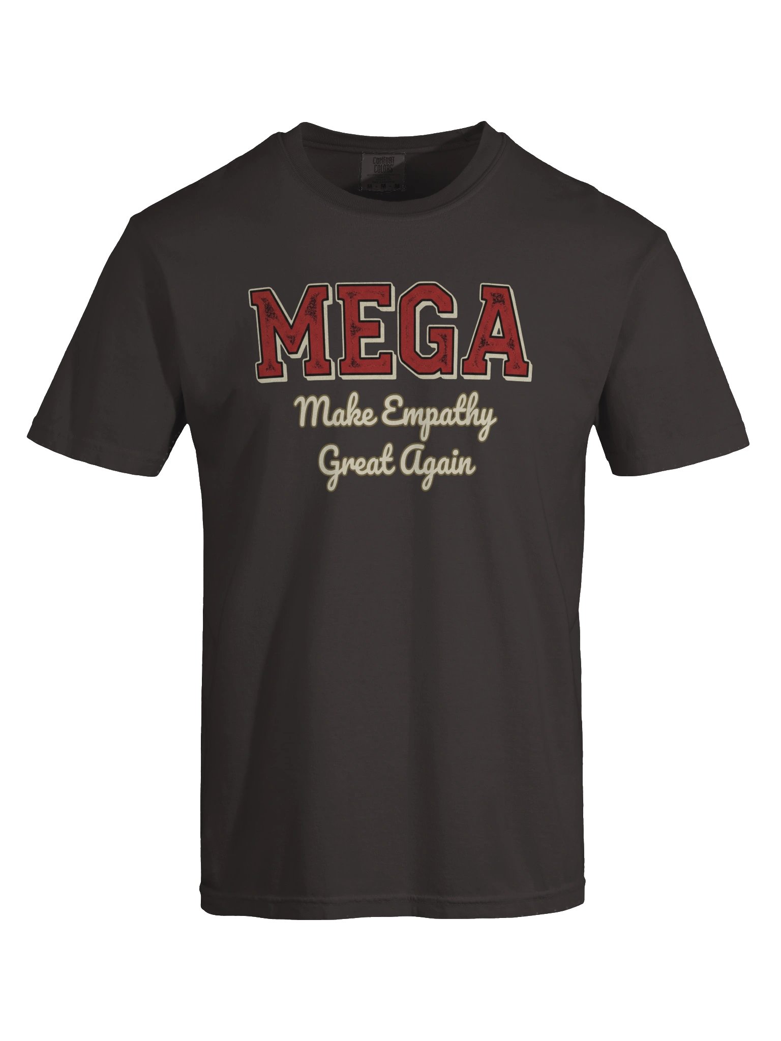 MEGA, comfy heavyweight T-shirt product image (1)