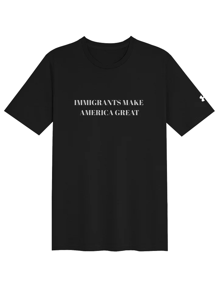 RESISTANCE RISES x CHAMPION IMMIGRANTS MAKE AMERICA GREAT ATHLETIC T product image (1)