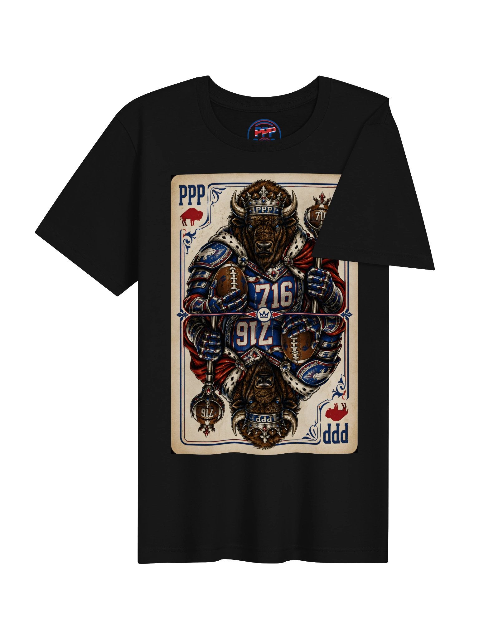 PPP Buffalo Royal Card Tee product image (28)