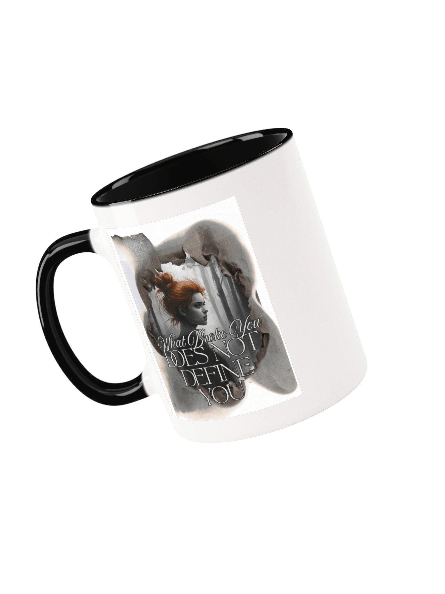 Mind Matter- What Broke You Does Not Define You- Multi Colored Mug product image (3)
