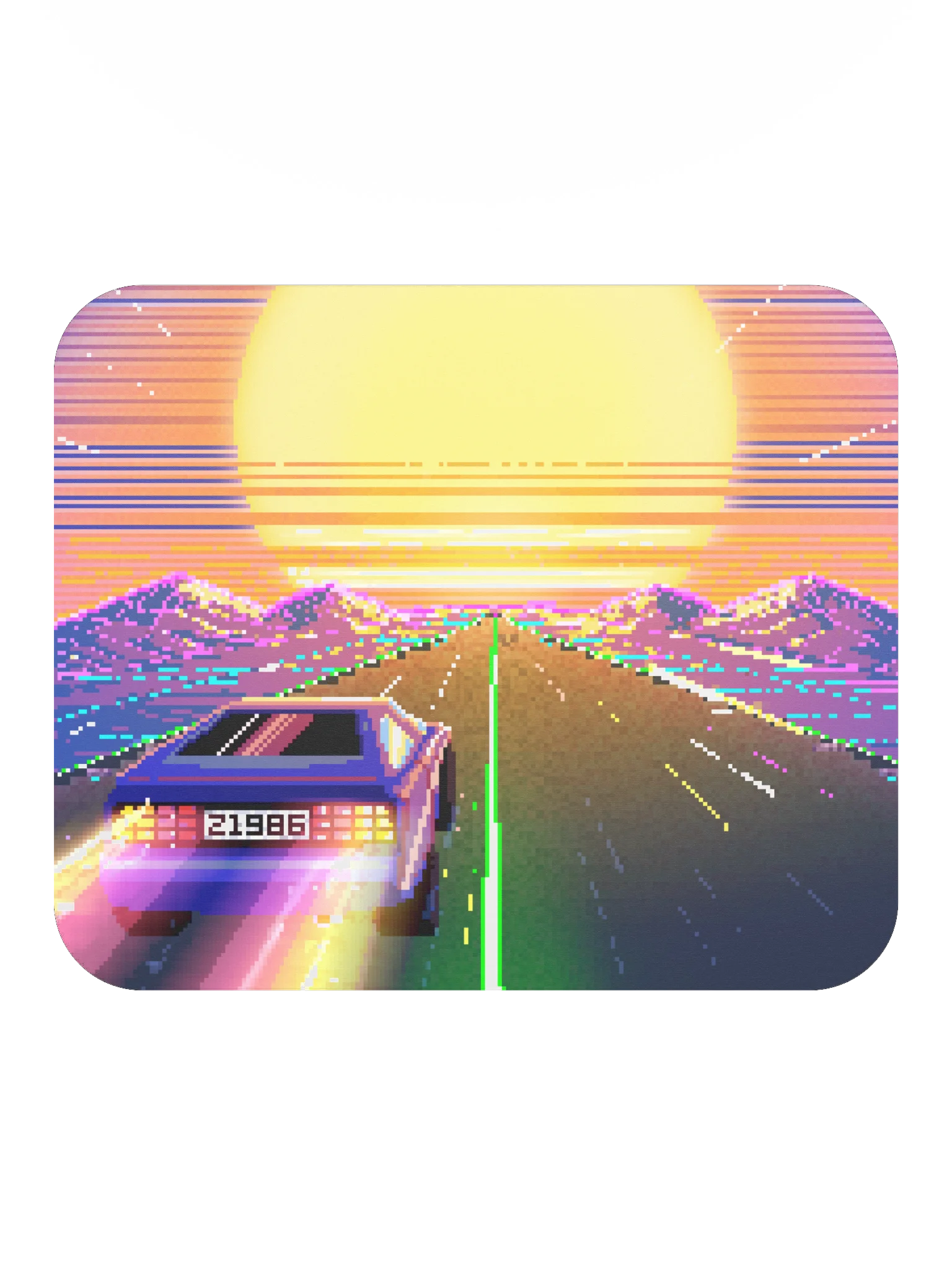 Synth City - Sunset - Mousepad product image (2)