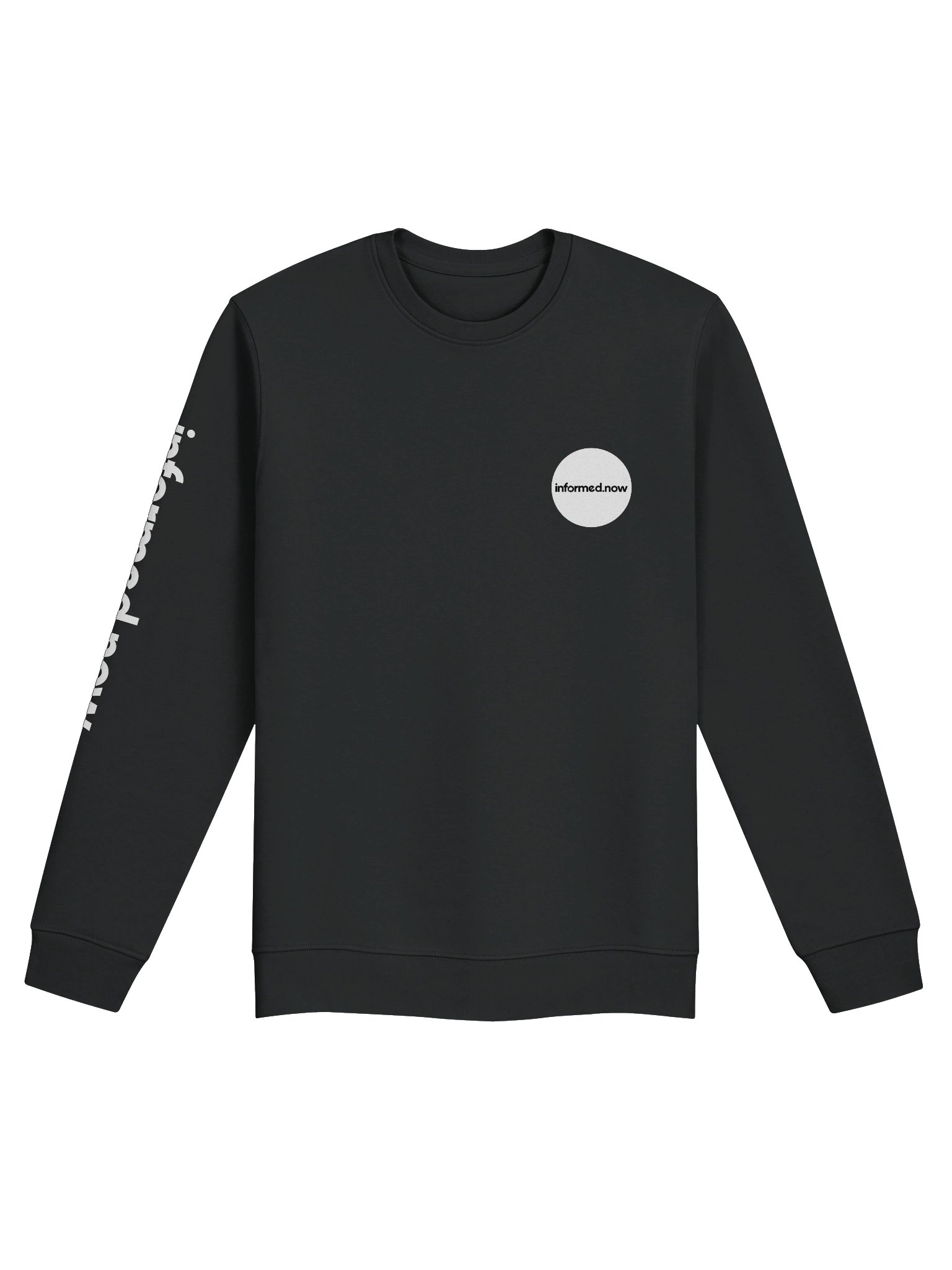 informed.now Eco Sweatshirt (Black) product image (3)
