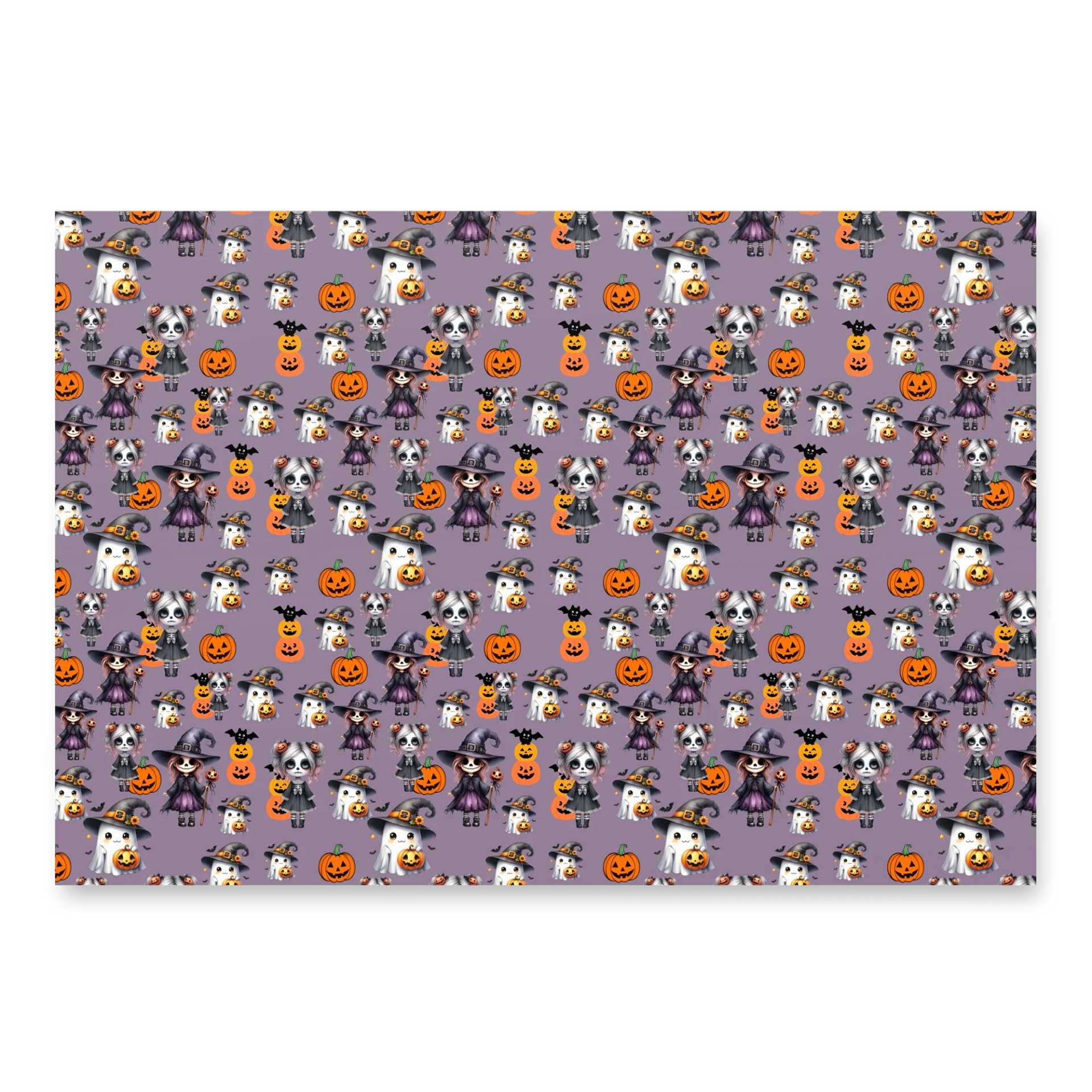 HAlloween wrapping paper set product image (2)