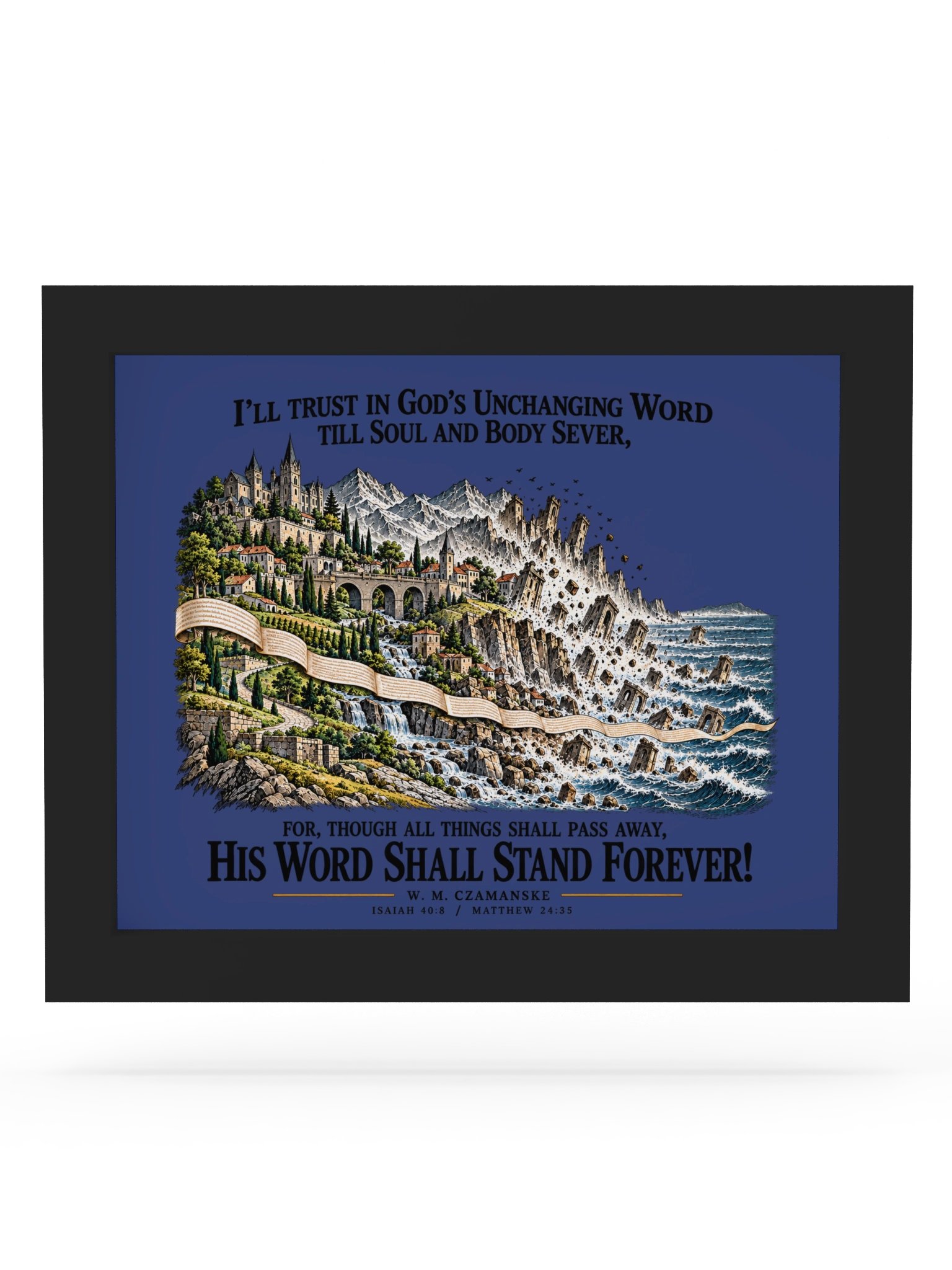 God's Unchanging Word Framed Wall Art product image (1)