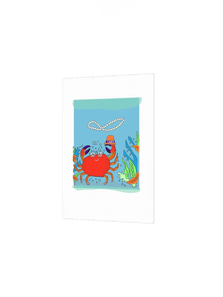 "Crusty Crab on the go" Print product image (6)
