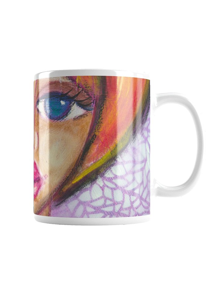"Babette" White Glossy Mug product image (2)
