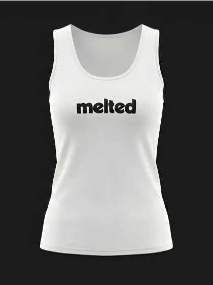 MELTED WOMEN'S ATHLETIC TANK TOP product image (1)