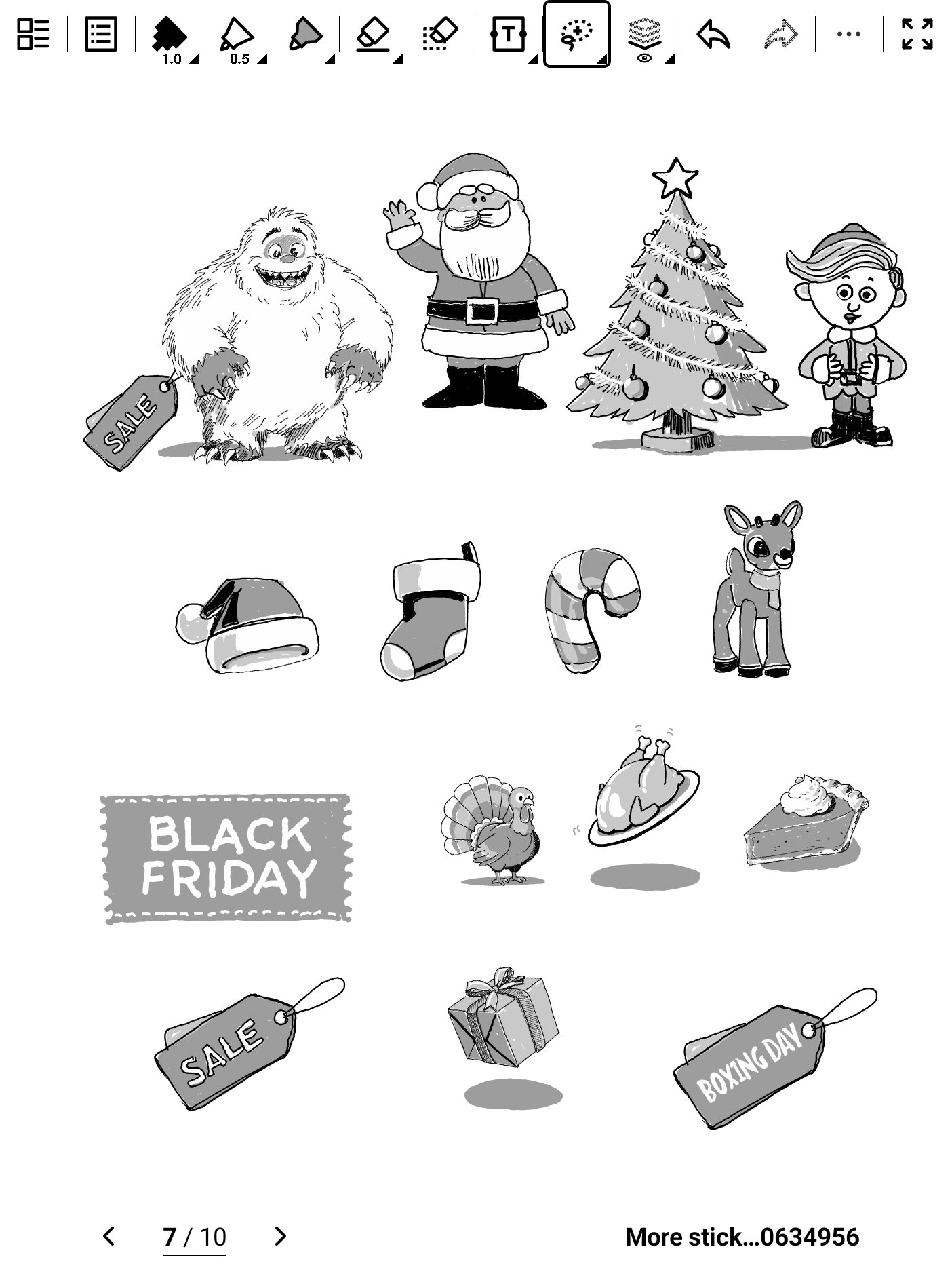 Occasions the not-even-close-to-complete supernote sticker set product image (3)