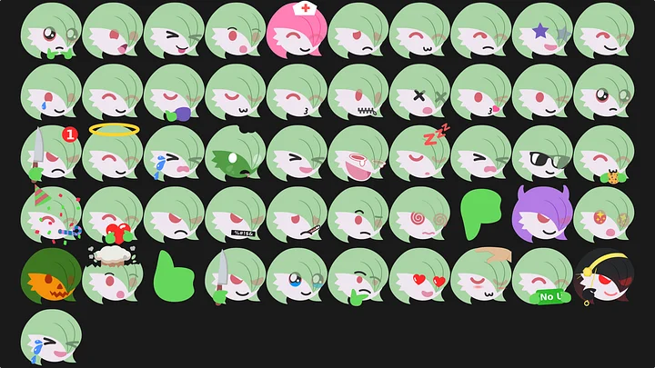 Gardevoir Emotes (Regular) product image (2)
