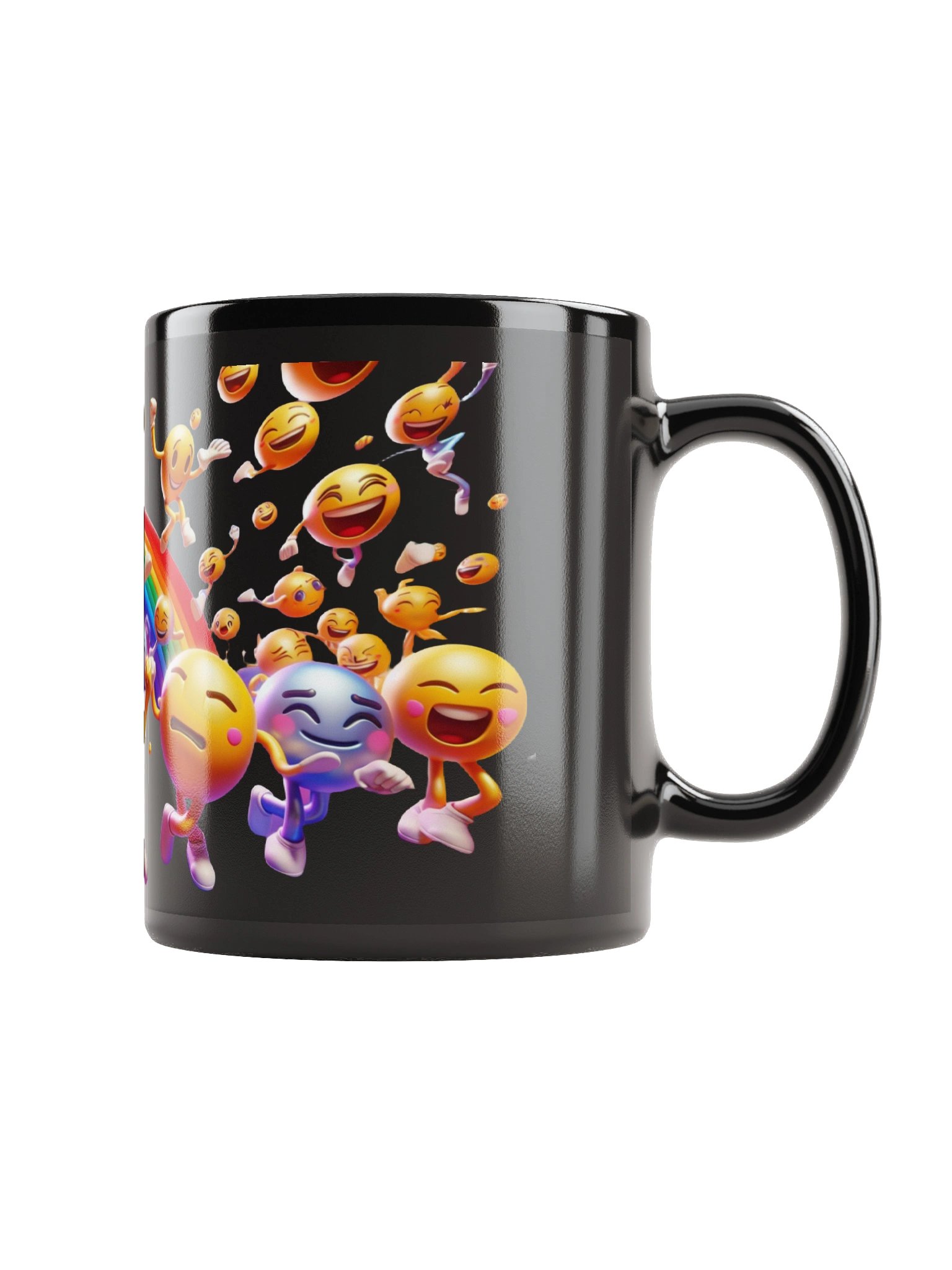 Black Glossy Mug product image (1)