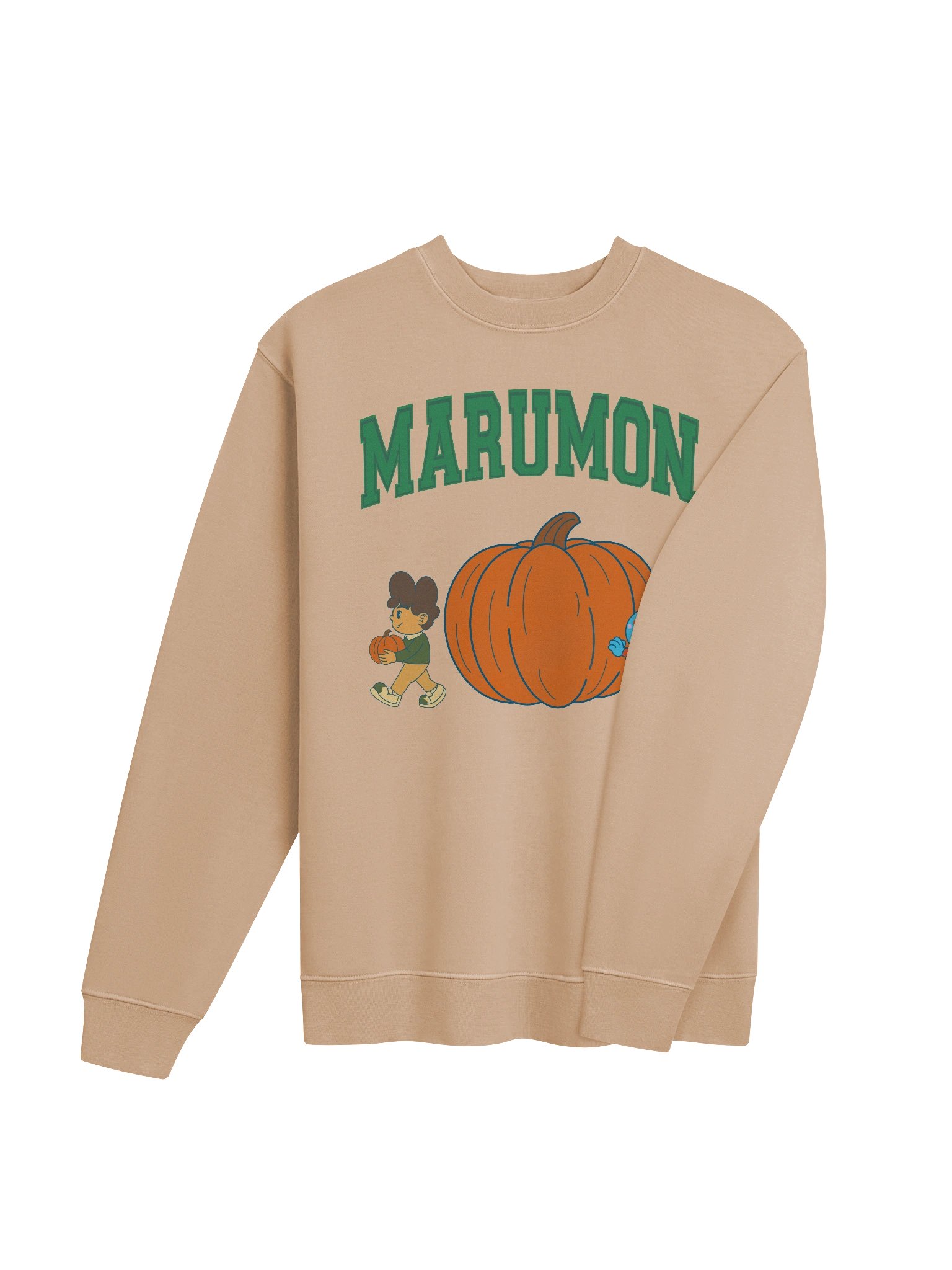 MARUMON FALL HARVEST SWEATSHIRT (GREEN) product image (4)