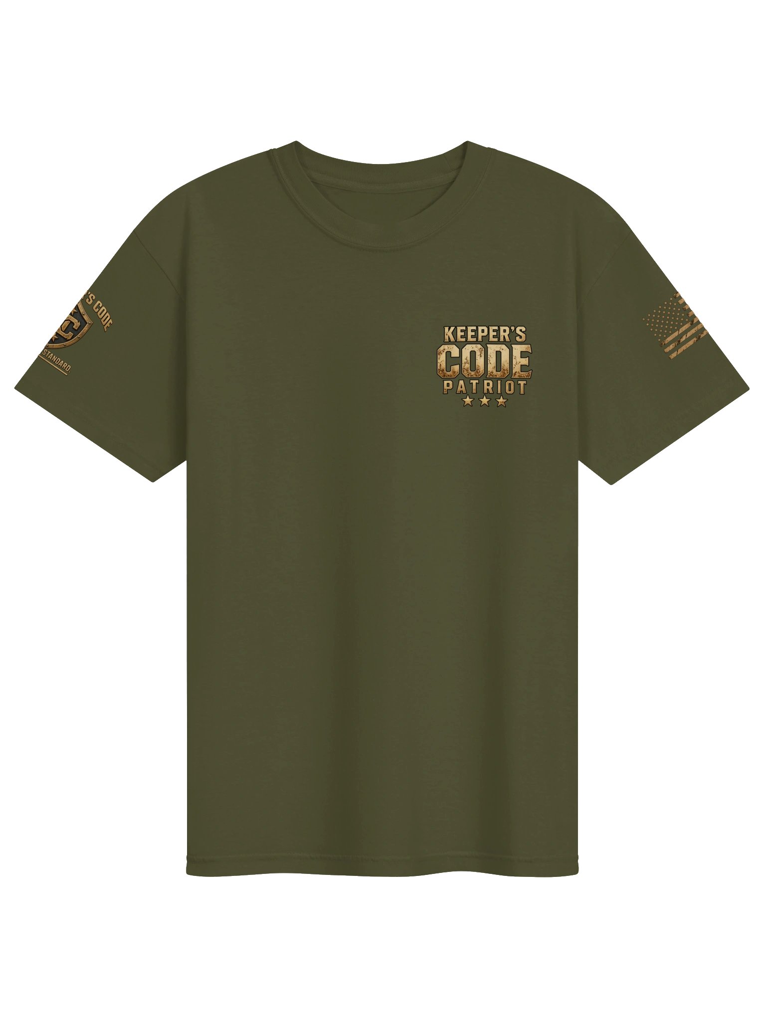 Keeper’s Code™ Men’s Second Amendment Eagle Patriotic T-Shirt product image (3)