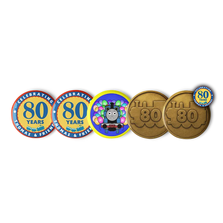 80th Anniversary Pin Set (Limited Edition) product image (1)