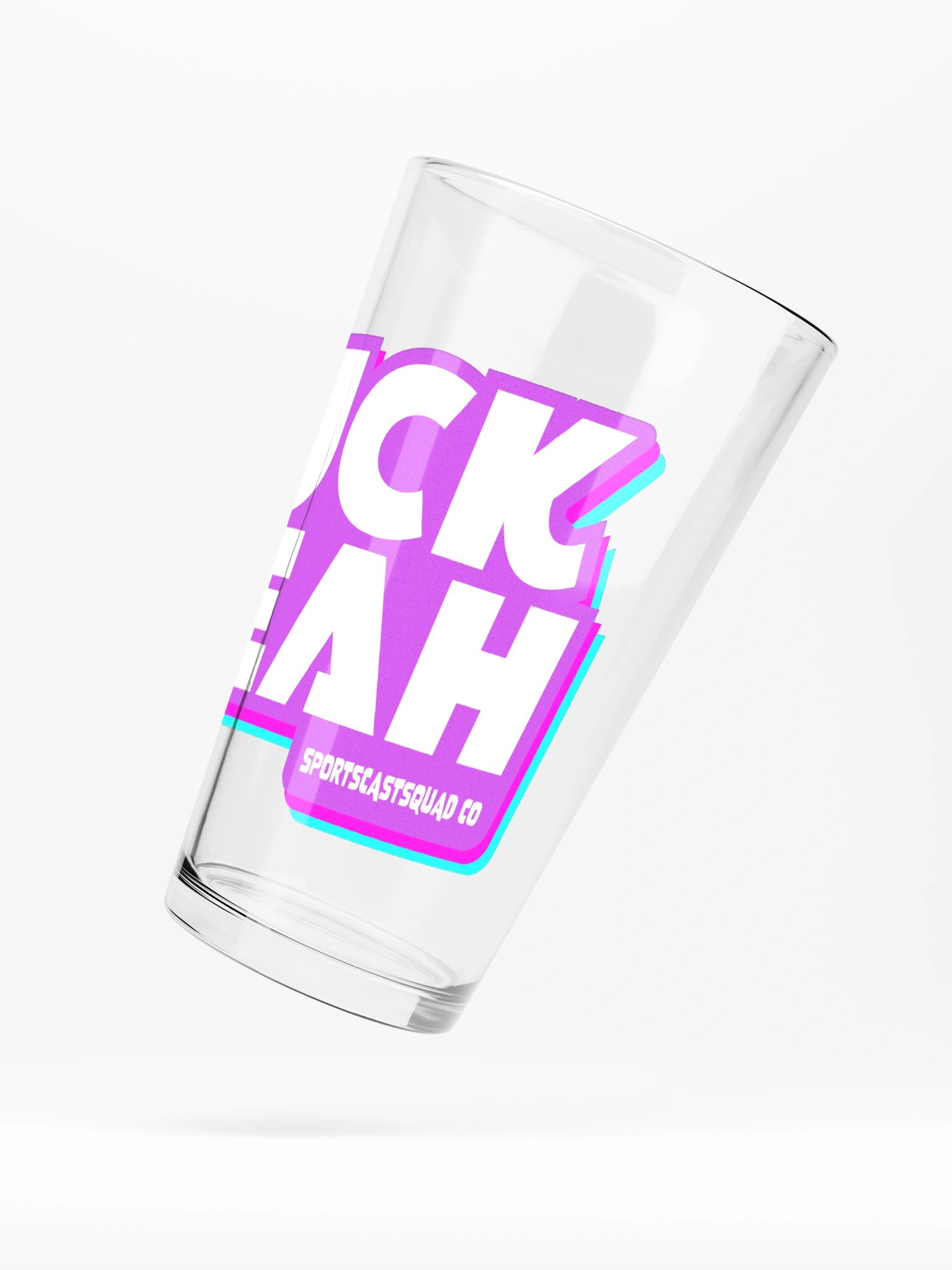 SCS FUCK YEAH PINT GLASS product image (5)
