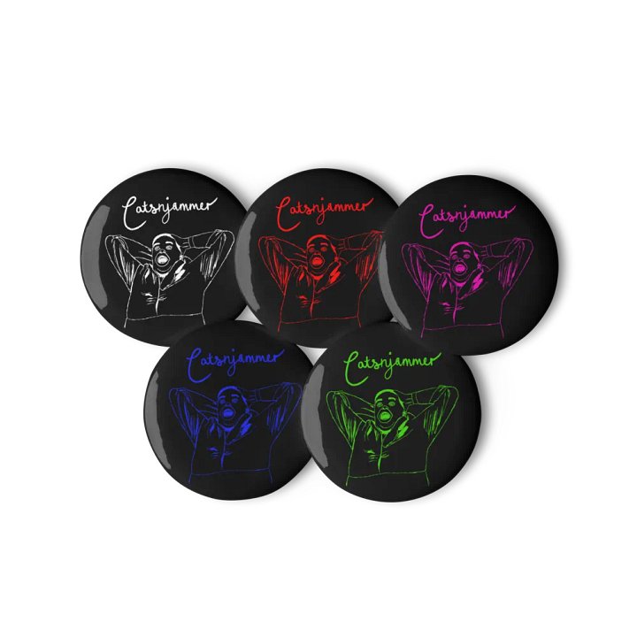 Catsnjammer Scream Pins product image (2)