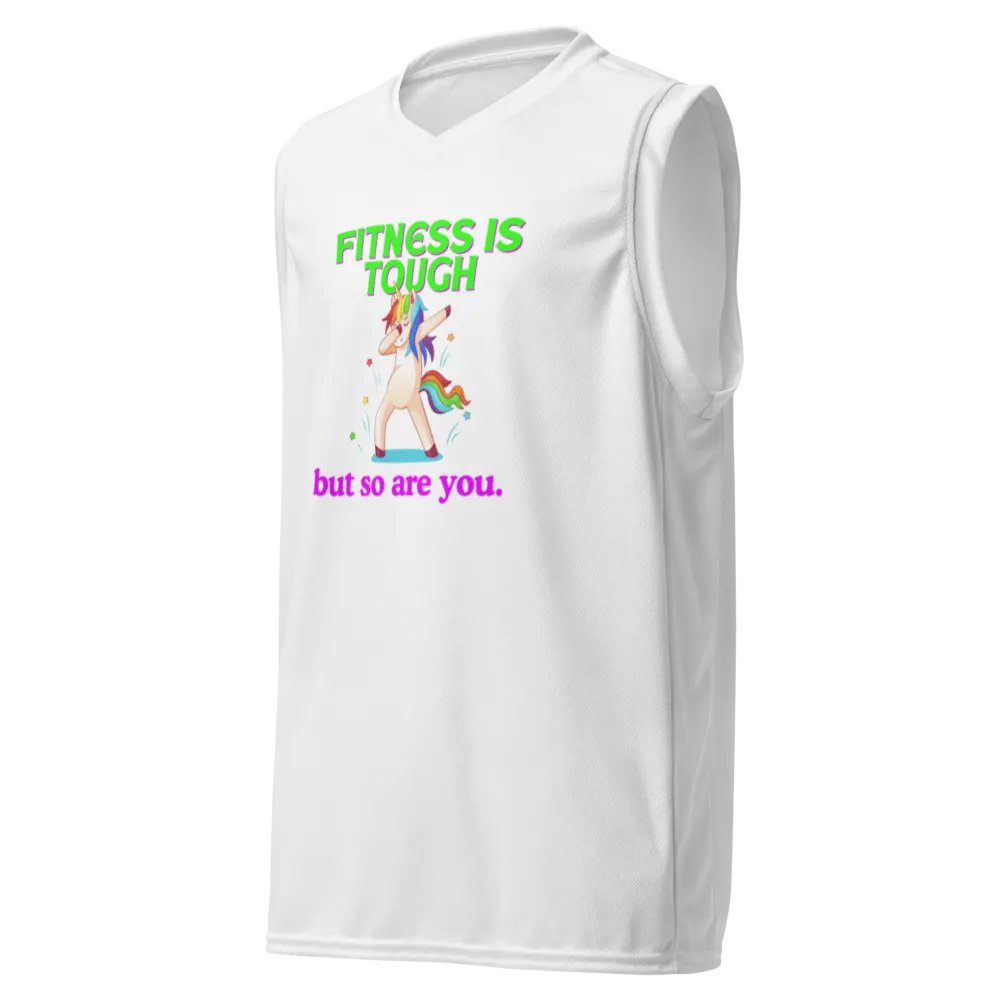 FITNESS IS TOUGH BUT SO ARE YOUR WORKOUT TANK product image (1)