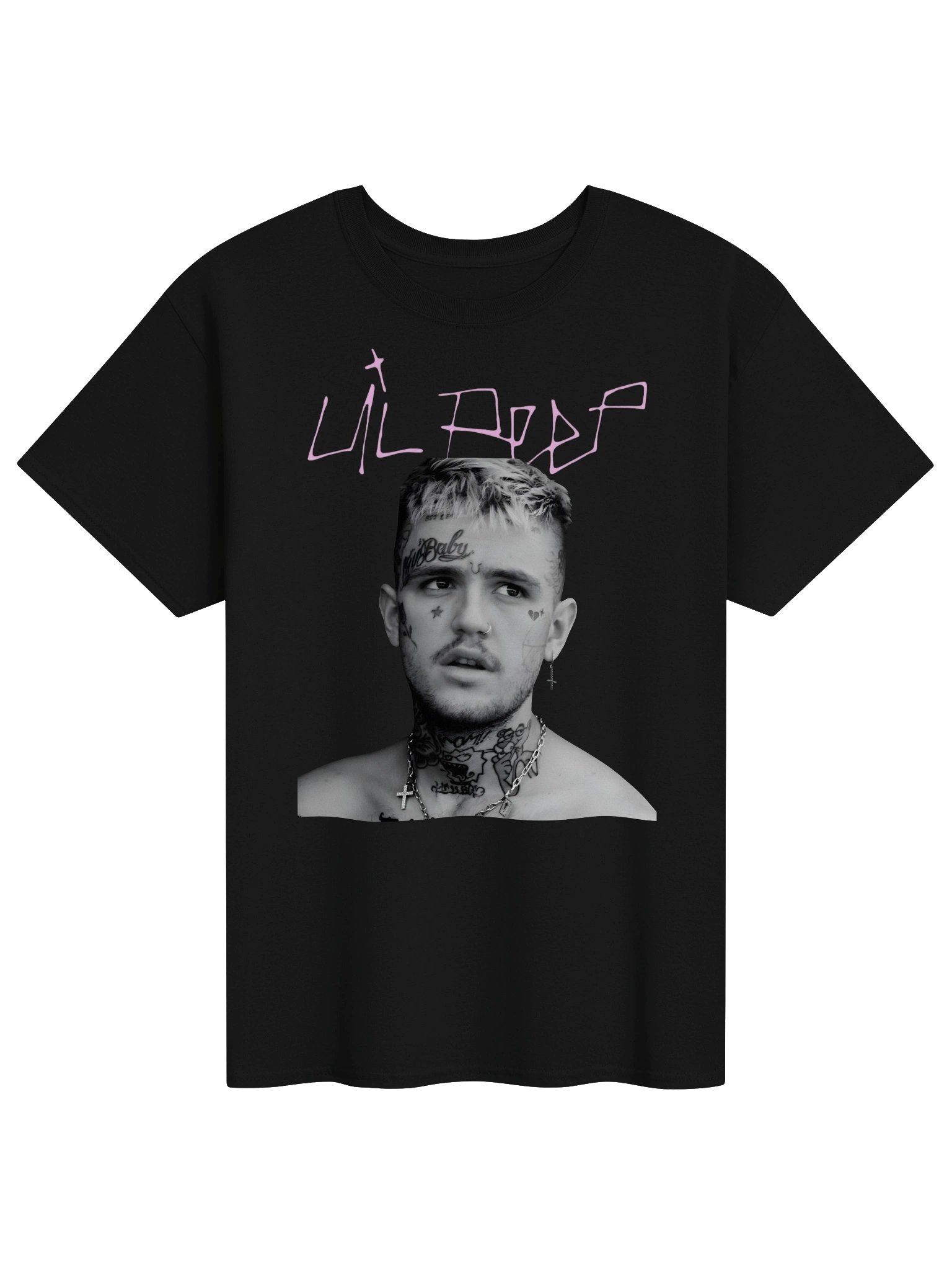 Lil Peep Portrait Tshirt product image (1)
