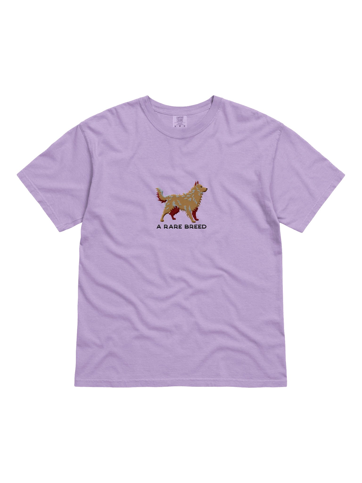 A Rare Breed T-Shirt(Embroidered) of a Hungarian Mudi(Tan) product image (4)