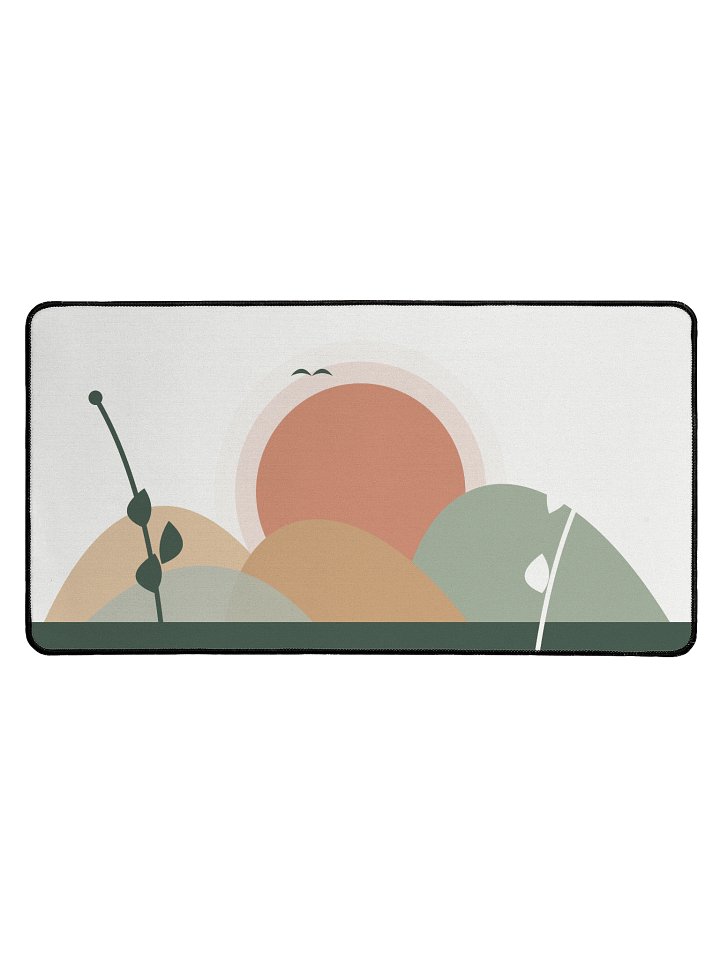 Large Boho Botanical Desk Mat | 31.5" x 15.5" XL Mouse Pad product image (1)