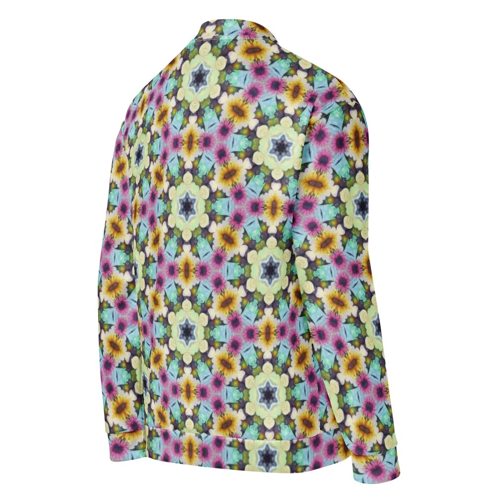 Kaleidoscopic Floral Bomber Jacket product image (5)
