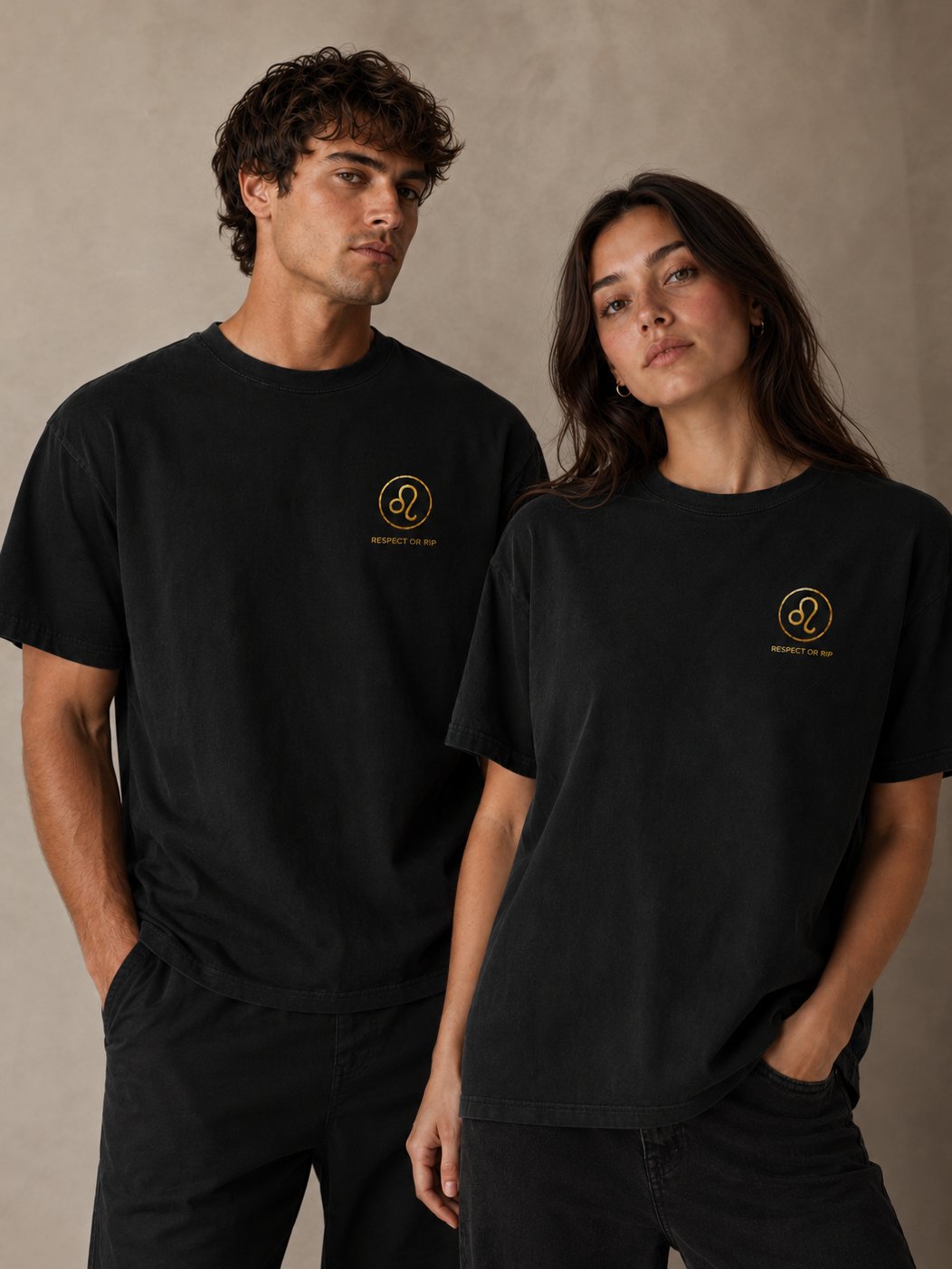 RESPECT OR RIP Heavyweight Garment-Dyed Tee product image (1)
