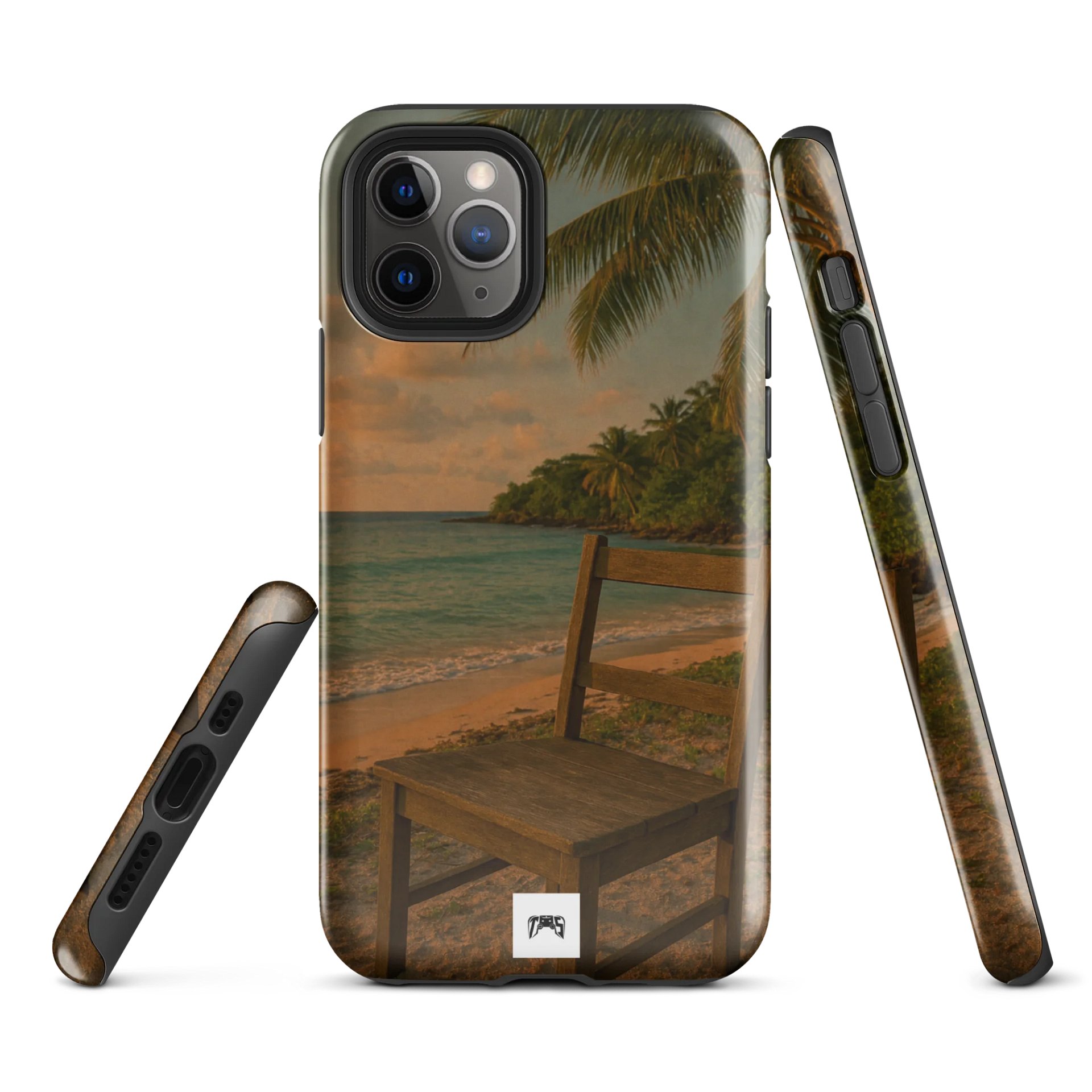 Tough Logo Case for iPhone® ("Don't Cry") product image (2)