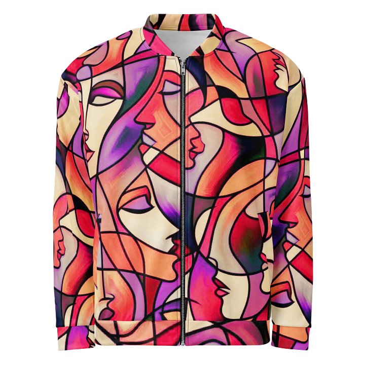 Womеns Faces Bomber Jacket product image (1)